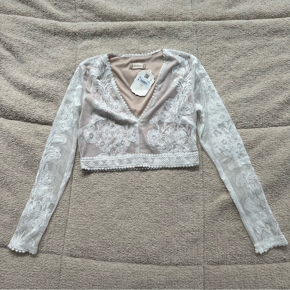 Matching set. Crop top and long skirt combo - Picture 3 of 8